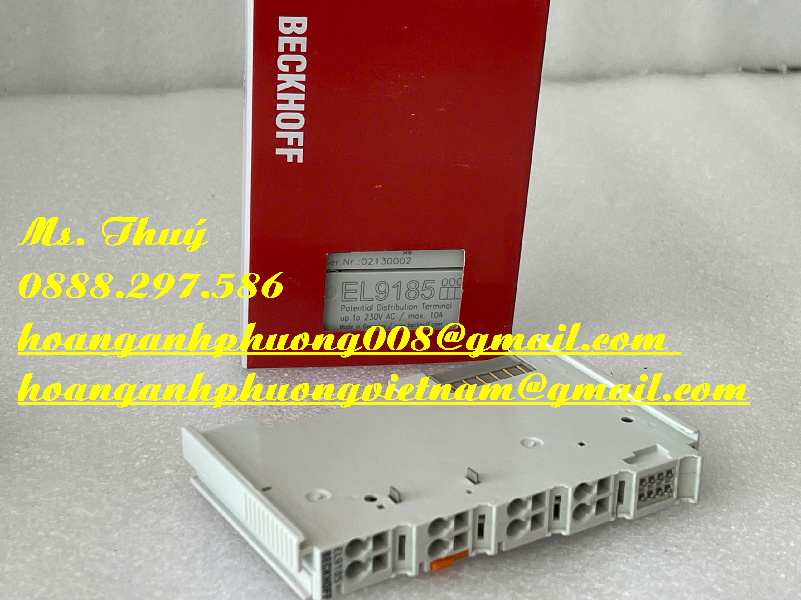 Beckhoff EL9185 - Bộ module mới 100% - Giao hàng toàn quốc